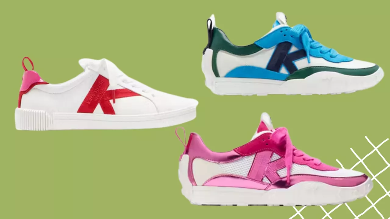 Kate Spade has some of the cutest new tennis shoes for fall