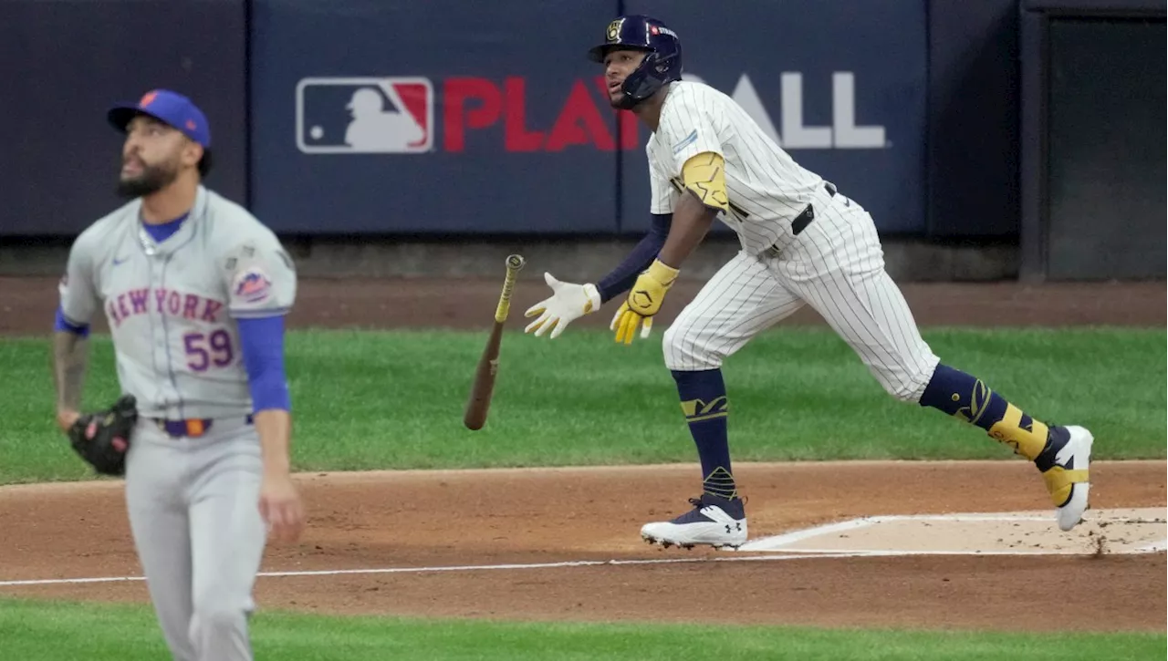 Maton implodes in 8th, Brewers rally to take Game 2 over Mets 5-3