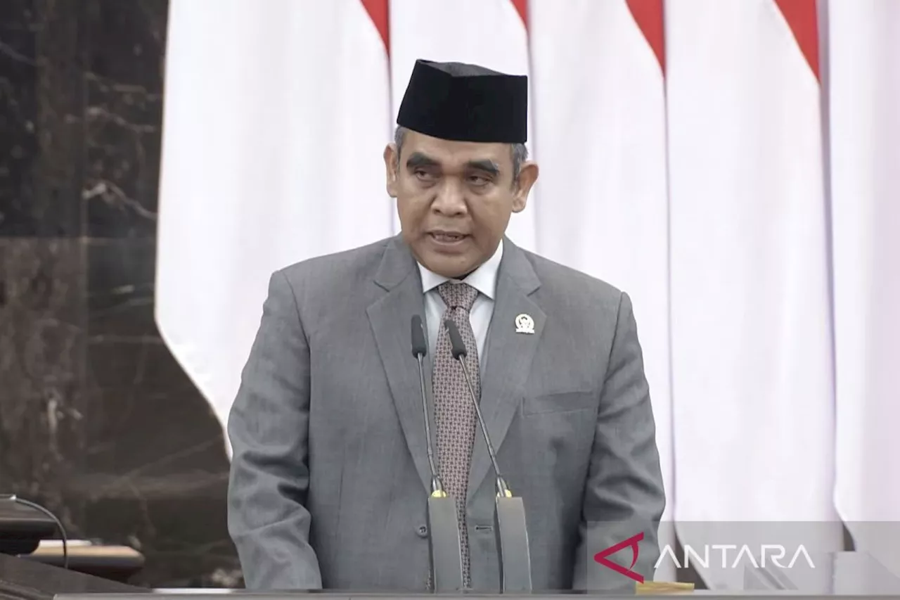 Pidato perdana Ketua MPR ajak parlemen sukseskan pelantikan Presiden