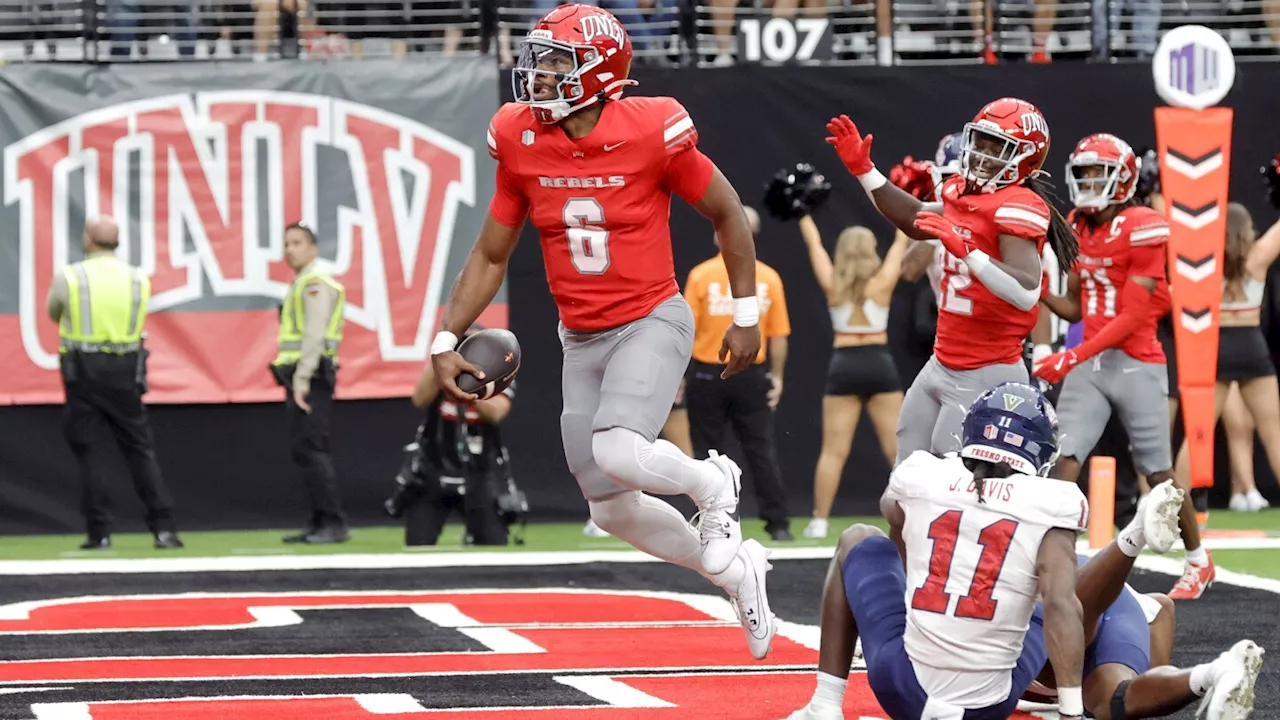 Quarterback Hajj-Malik Williams can prove he's an upgrade for No. 25 UNLV against Syracuse