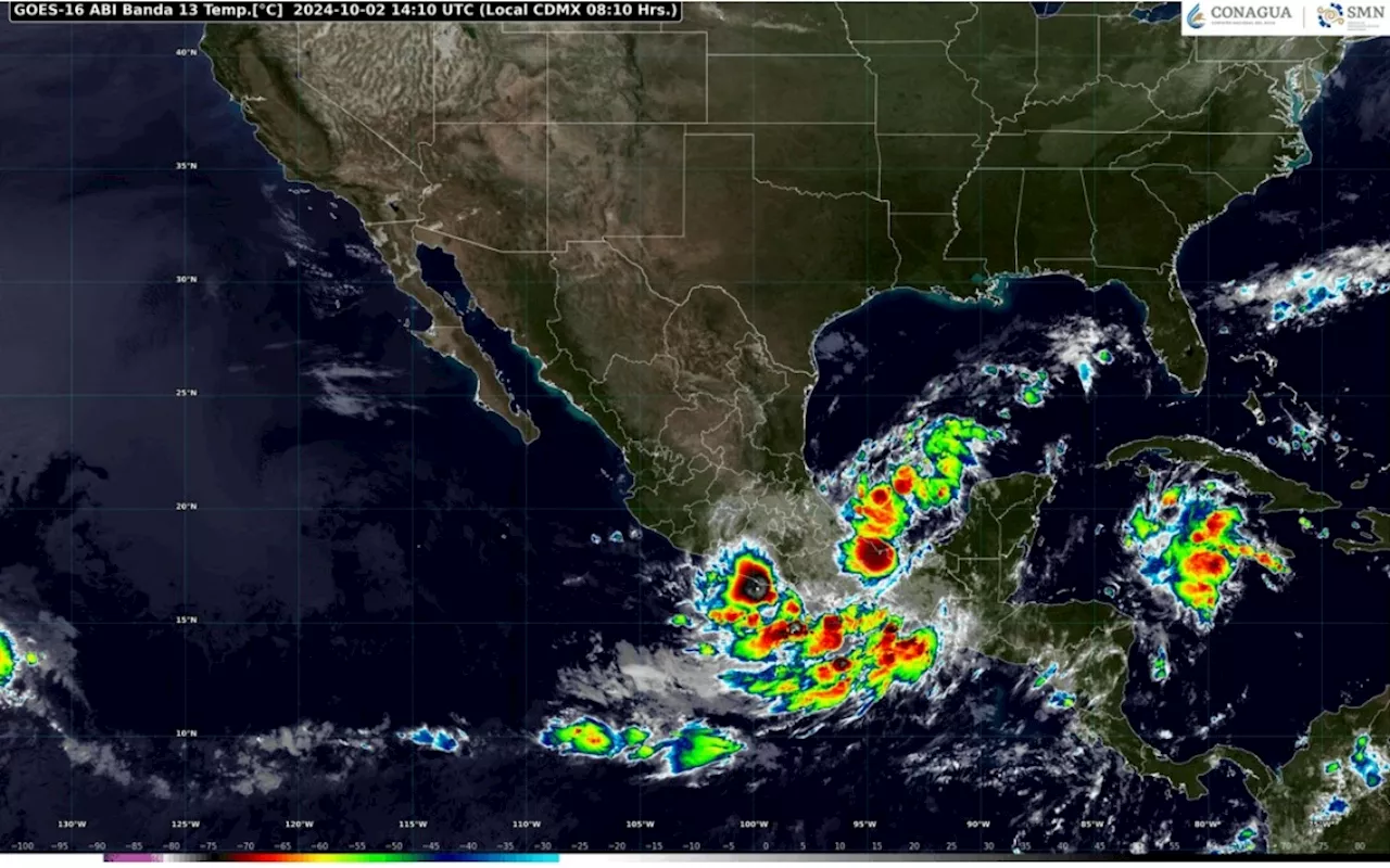 Depresión tropical Once-E evolucionará a tormenta tropical Kristy; ¿Cuándo toca tierra?