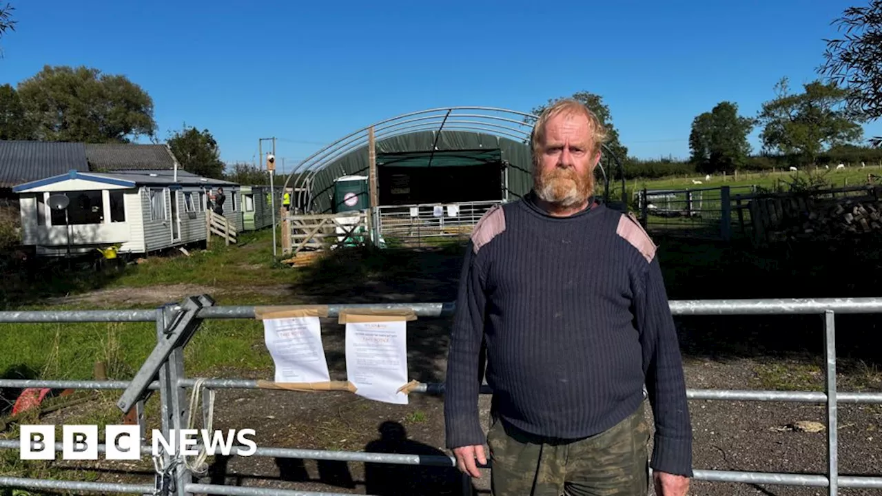 Evicted Gloucestershire sheep farmer fears flock could be 'shot'