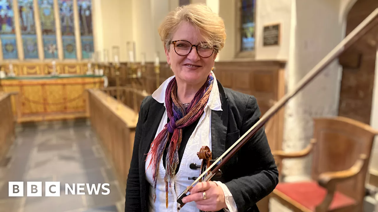 Musician in Warwickshire rediscovers viola she played as teenager