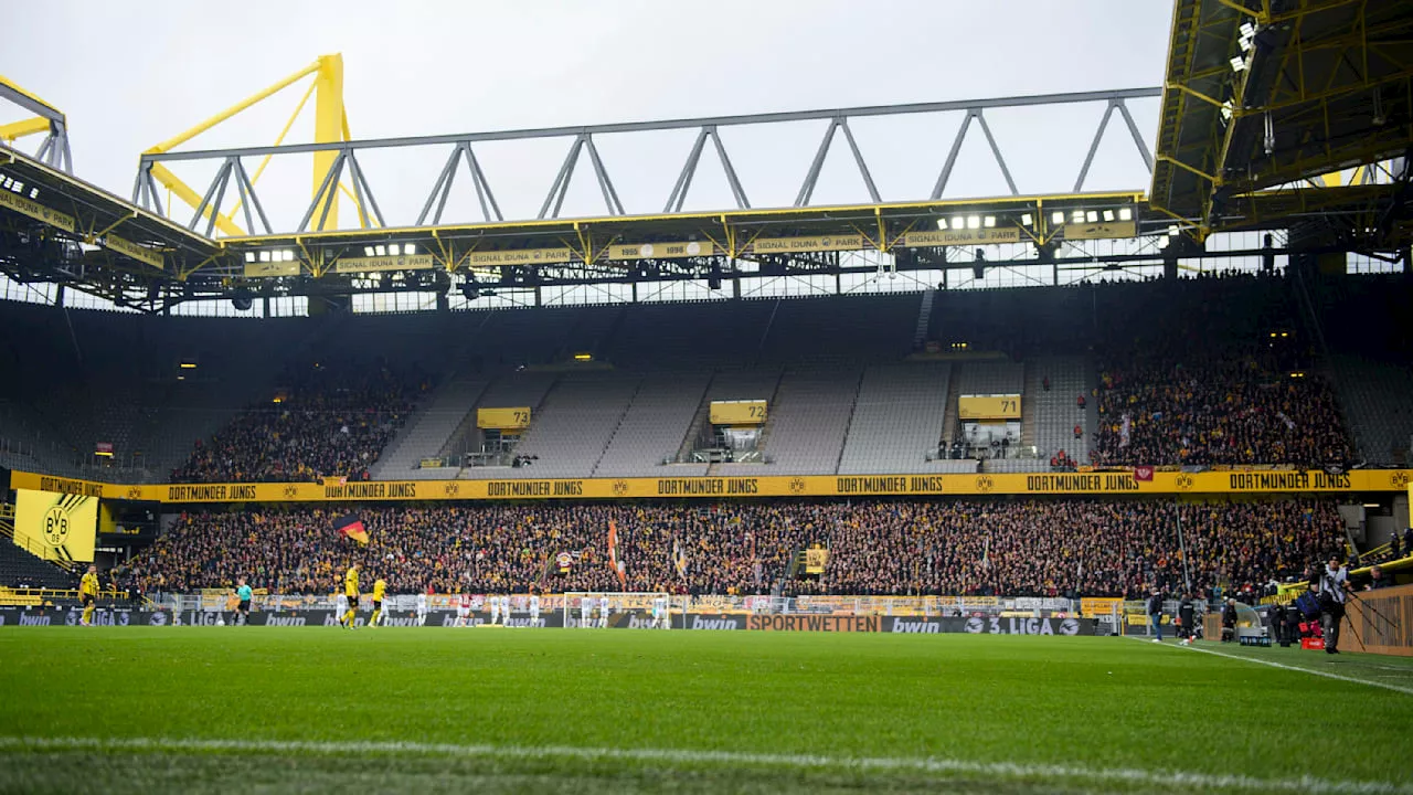 Dynamo Dresden darf beim BVB nicht in den Dortmunder Signal Iduna Park