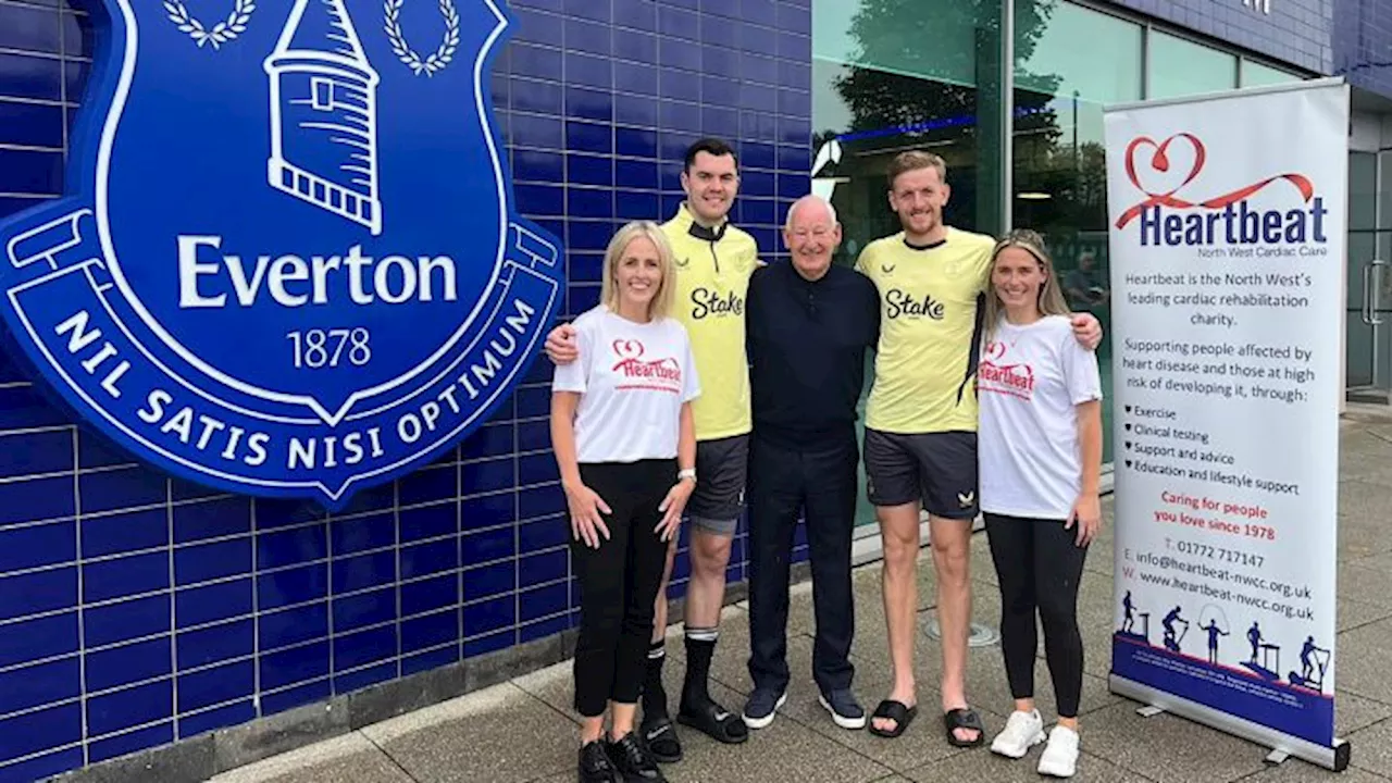 Everton’s Jimmy Martin to walk 32 miles from PNE to Goodison for Heartbeat charity