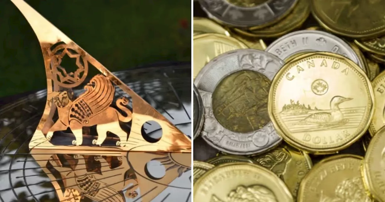 Canada just got a stunning new sundial coin that can actually tell time