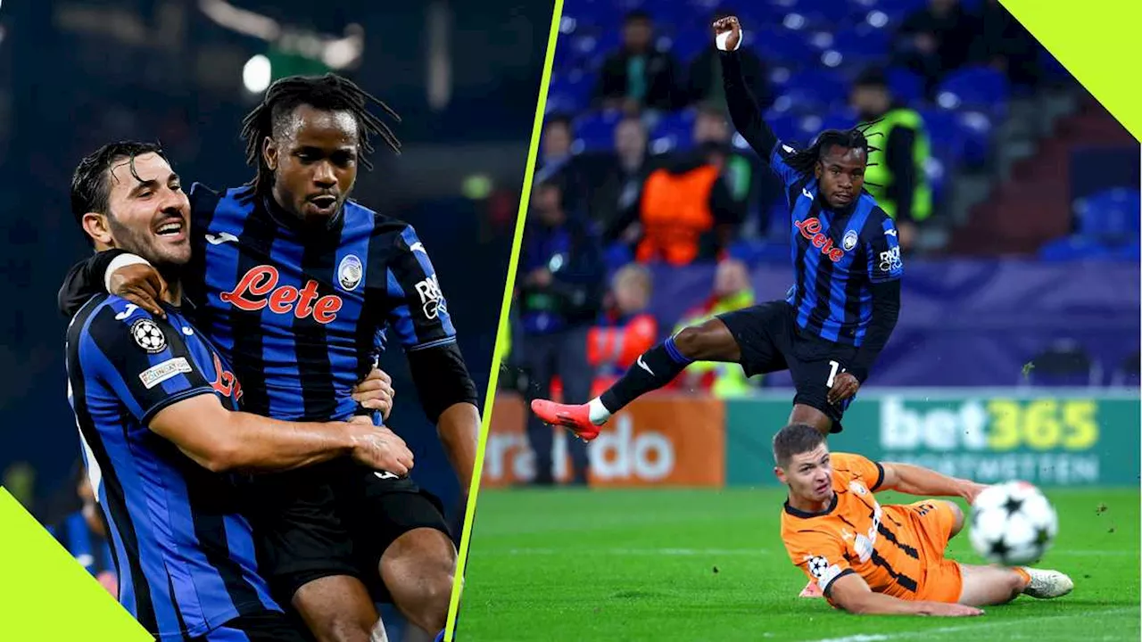 Lookman Opens Champions League Account With Goal Against Shakhtar: Video