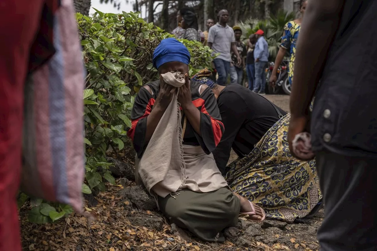 Boat capsizes on a lake in eastern Congo, killing at least 50 people, witnesses say