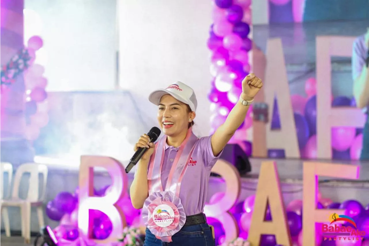 Babae Ako Partylist brings energy and advocacy to Biñan, Laguna