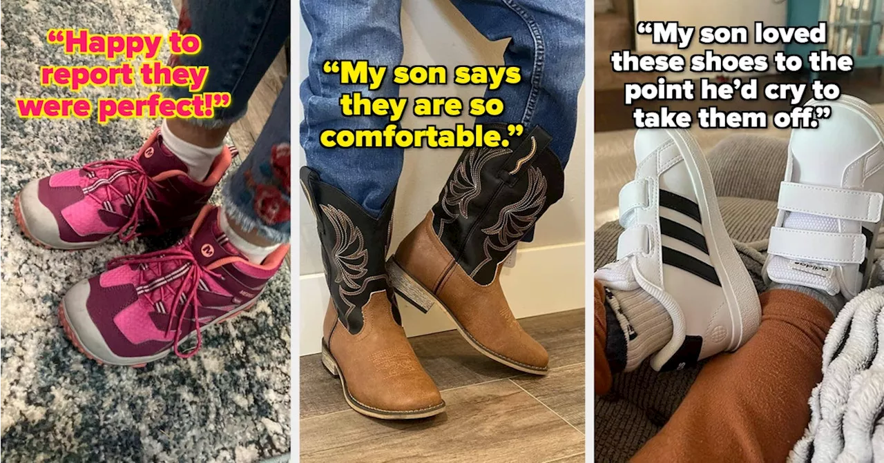 21 Amazon Shoes Parents Say Kids Don’t Mind Wearing