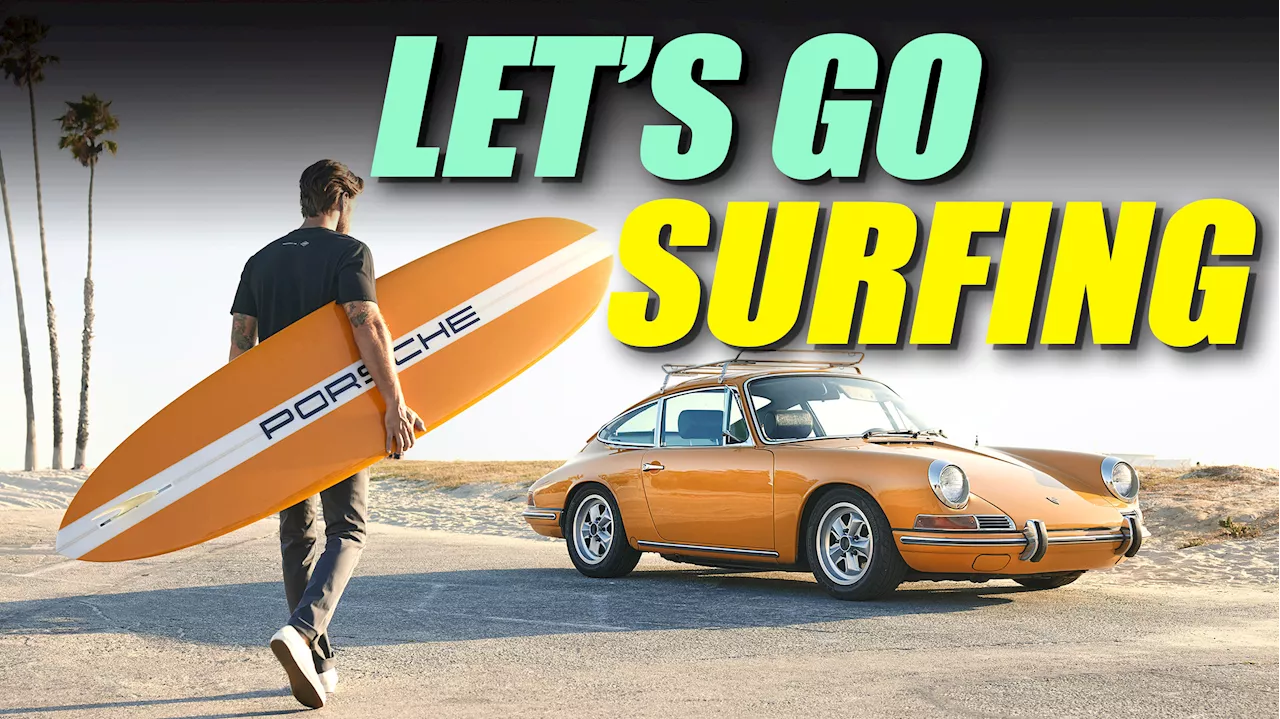 Surf’s Up Dude! Porsche Design Now Has Its Own Run Of Limited-Edition Surfboards