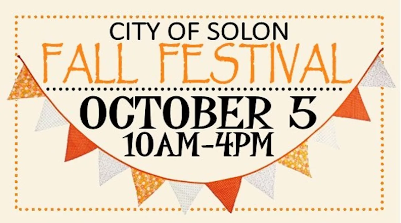 2024 SOLON FALL FESTIVAL