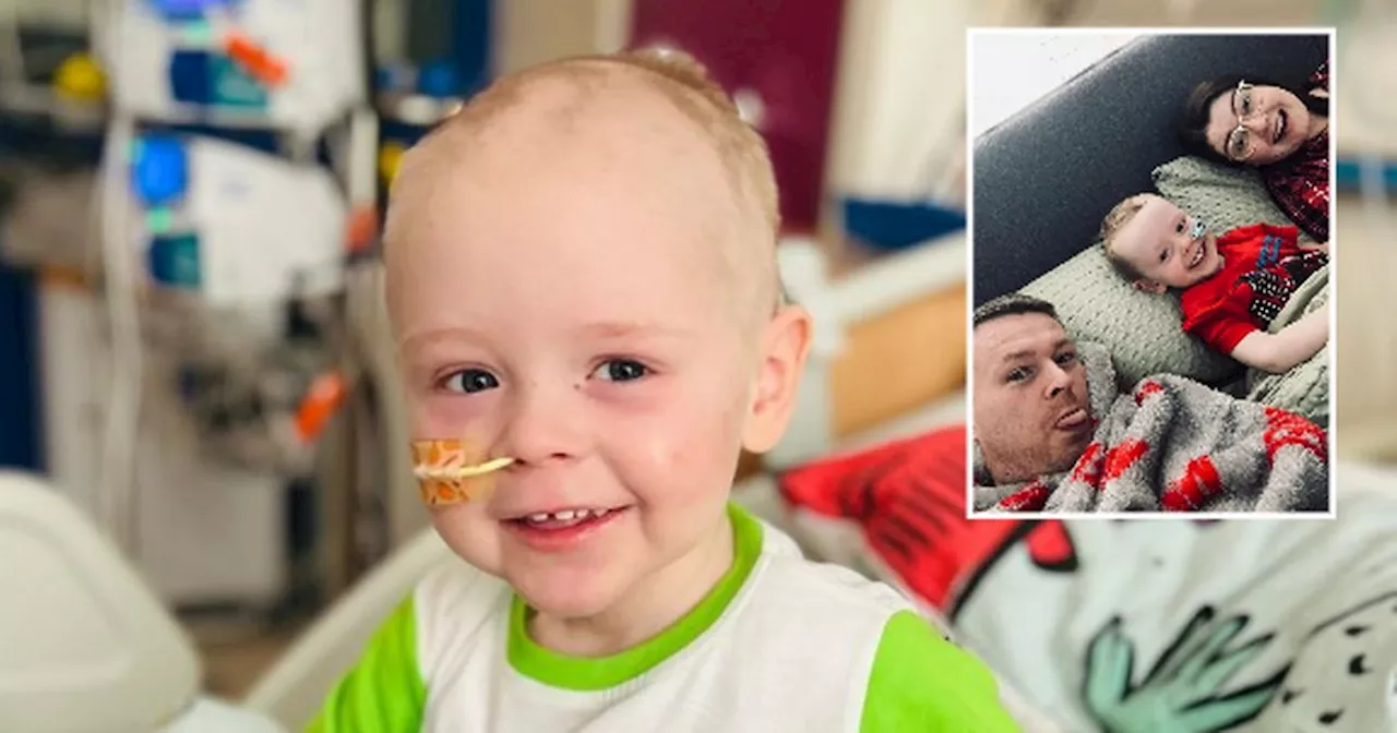 Scots tot's devastating cancer diagnosis after docs thought it was constipation