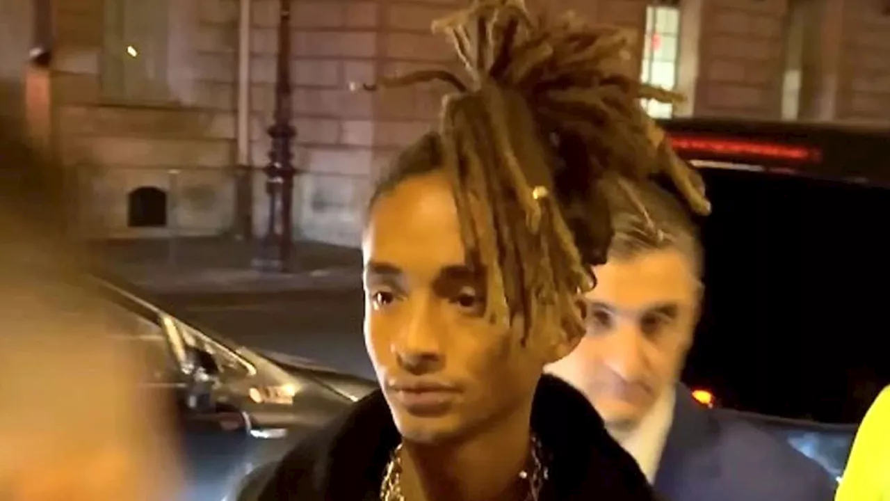 Wild video of Jaden Smith angry in Paris two years after Oscars slap