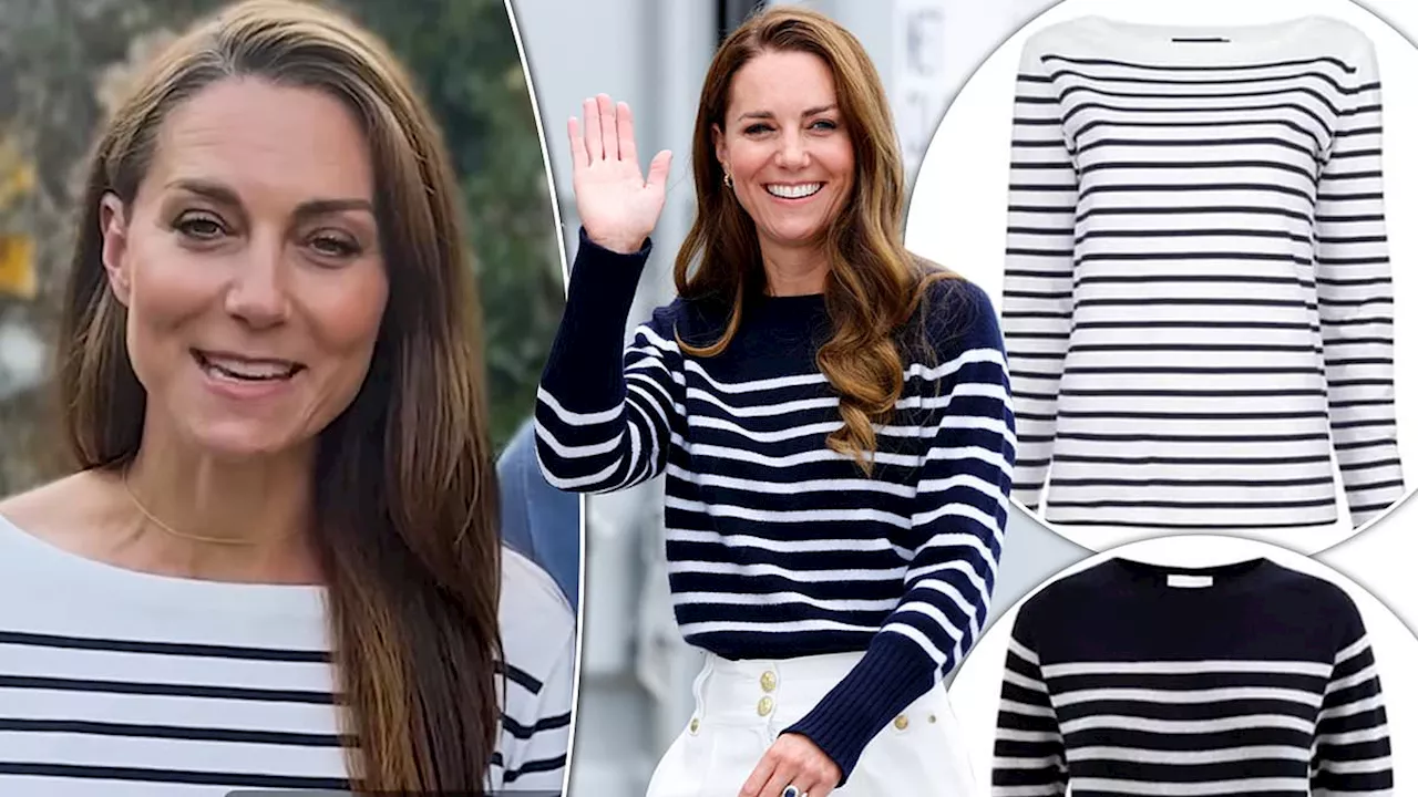 Kate Middleton's best Breton moments - from a £49 ME+EM top to a luxurious Erdem sweater worth £650