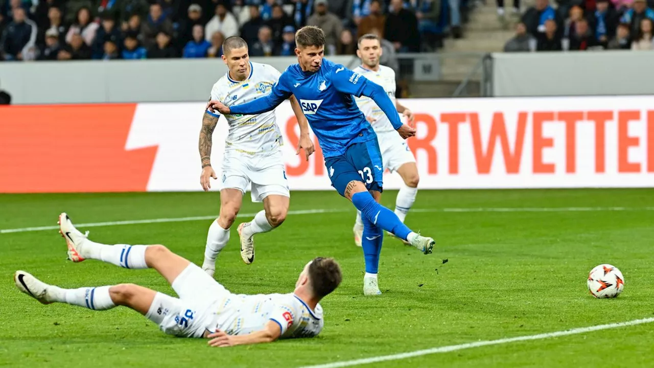 Hoffenheim siegt gegen Dynamo Kiew