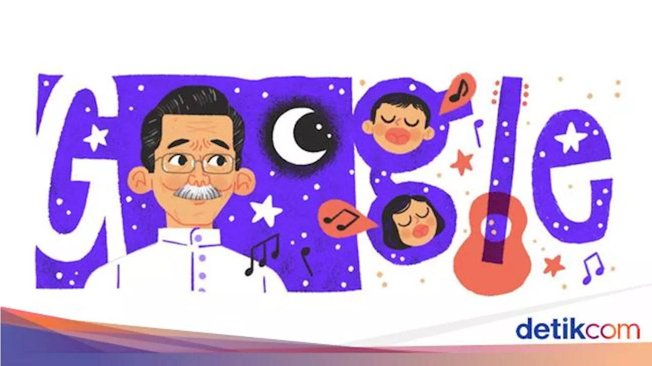 Google Doodle Hari Ini Kenang AT Mahmud, Sosok Pencipta Lagu Anak-anak