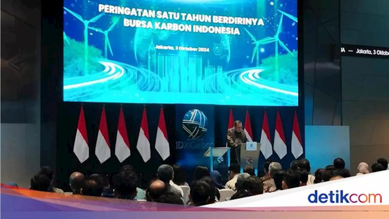 Transaksi Perdagangan Karbon RI Capai Rp 37 M dalam Setahun