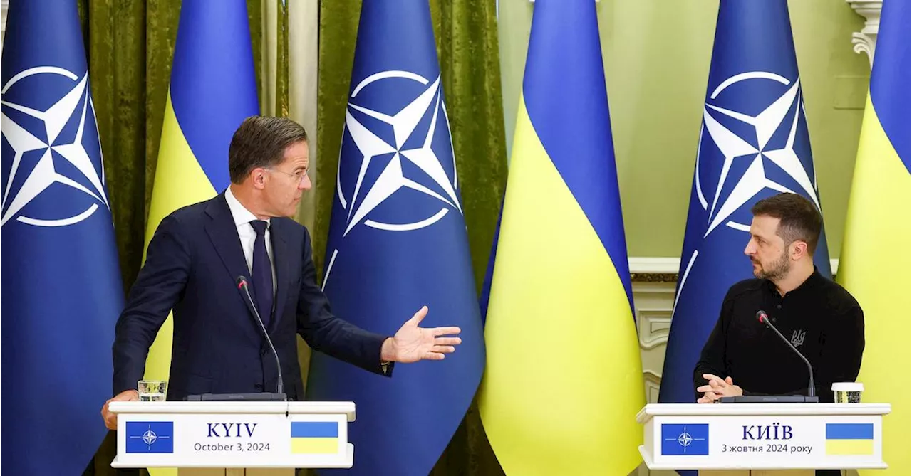 Neuer Nato-Chef Rutte in Kiew: Ukraine wird Teil der Nato sein