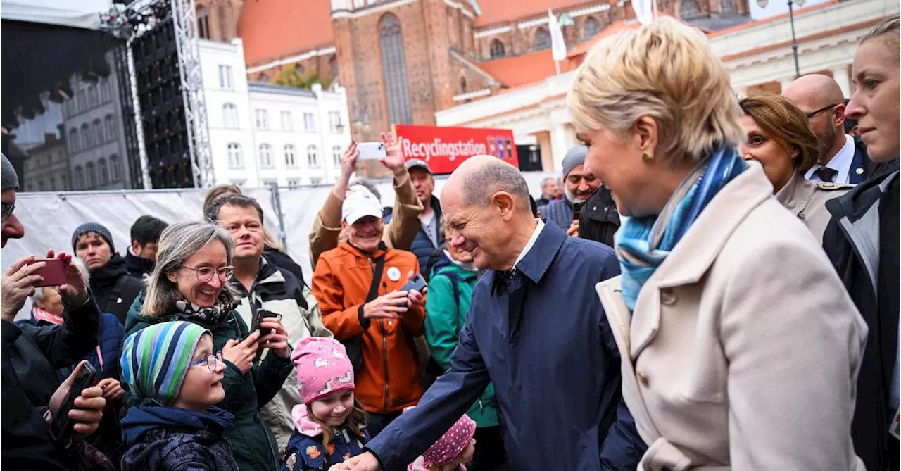 Scholz fordert Abbau von Benachteiligungen in Ostdeutschland zum Tag der Deutschen Einheit