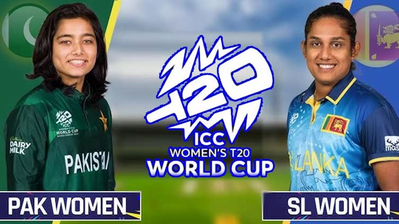 ICC Women's T20 World Cup kicks off with Pakistan facing Sri Lanka