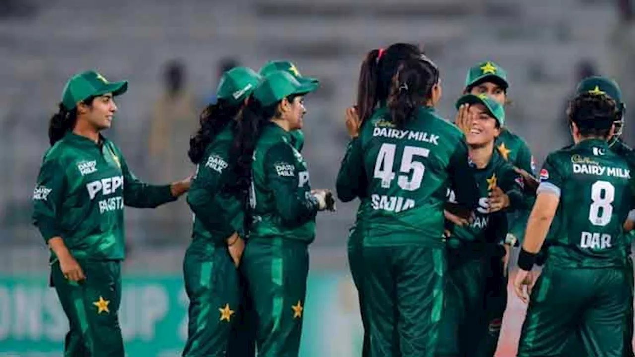 Women's T20 World Cup: Pakistan bat first against Sri Lanka