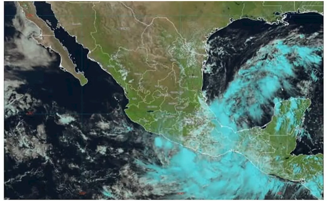 Depresión tropical Once-E se intensifica; Conagua prevé toque tierra en Oaxaca como tormenta 'Kristy'