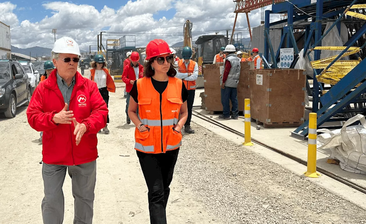 Llegarán 6.600 toneladas de rieles para la L1 del Metro de Bogotá