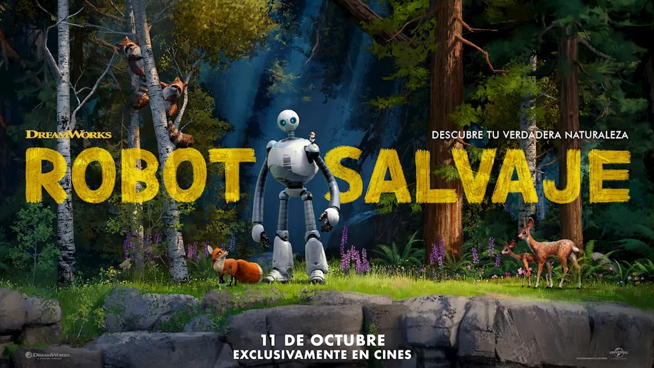 Gana entradas para ver en cines ‘Robot Salvaje’