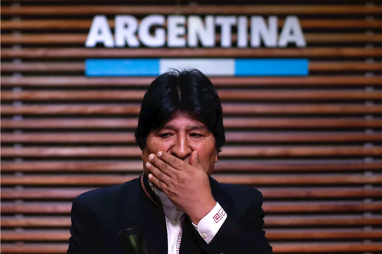 Argentina le quita el estatus de refugiado a Evo Morales