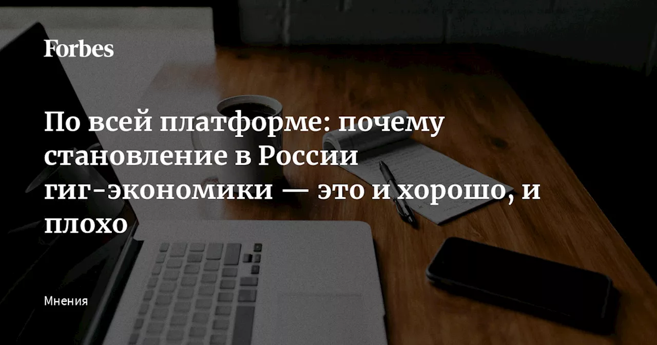 По всей платформе: почему становление в России гиг-экономики — это и хорошо, и плохо