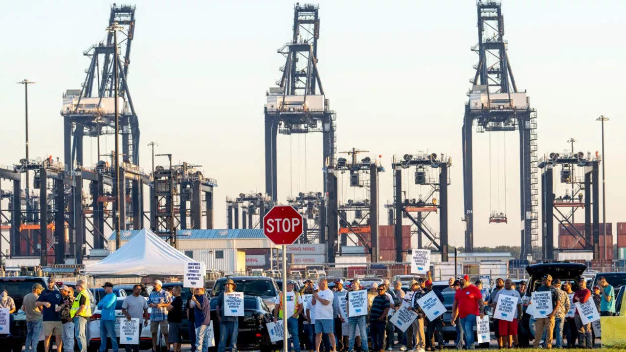 Union dockworkers strike raises concerns about potential oil and gas industry disruptions