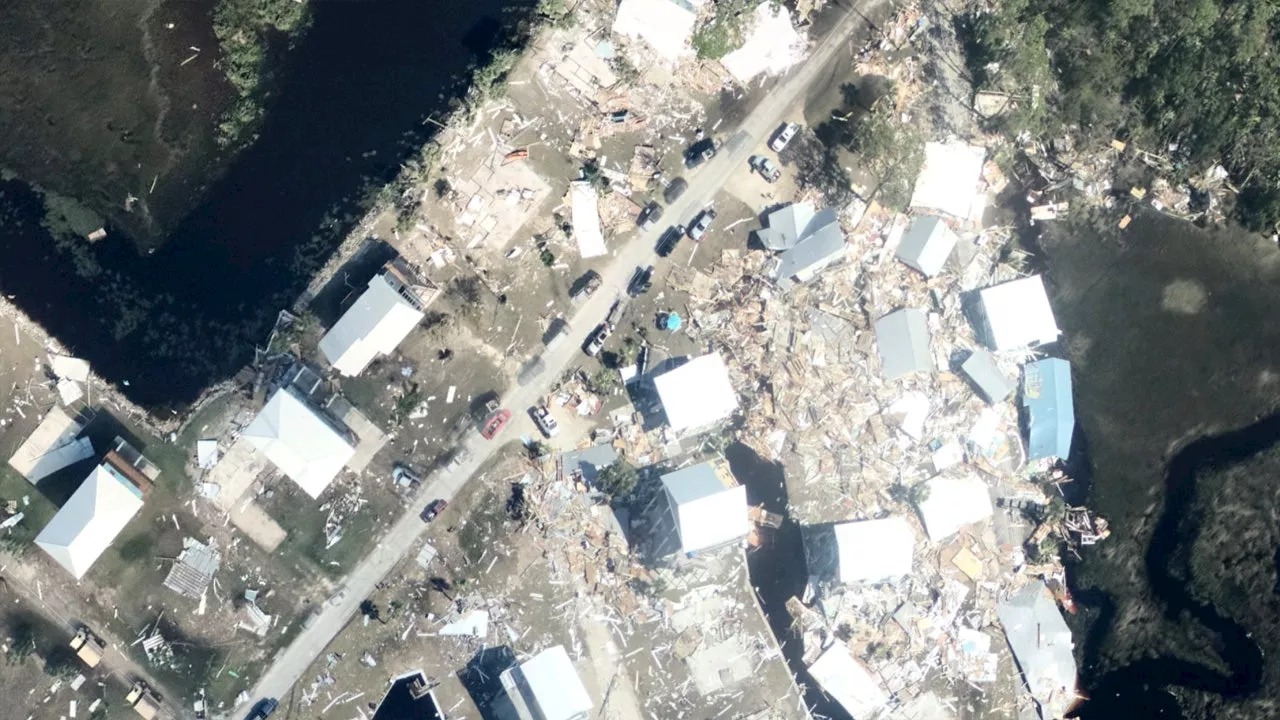 New NOAA maps show street-by-street views of Hurricane Helene's destruction