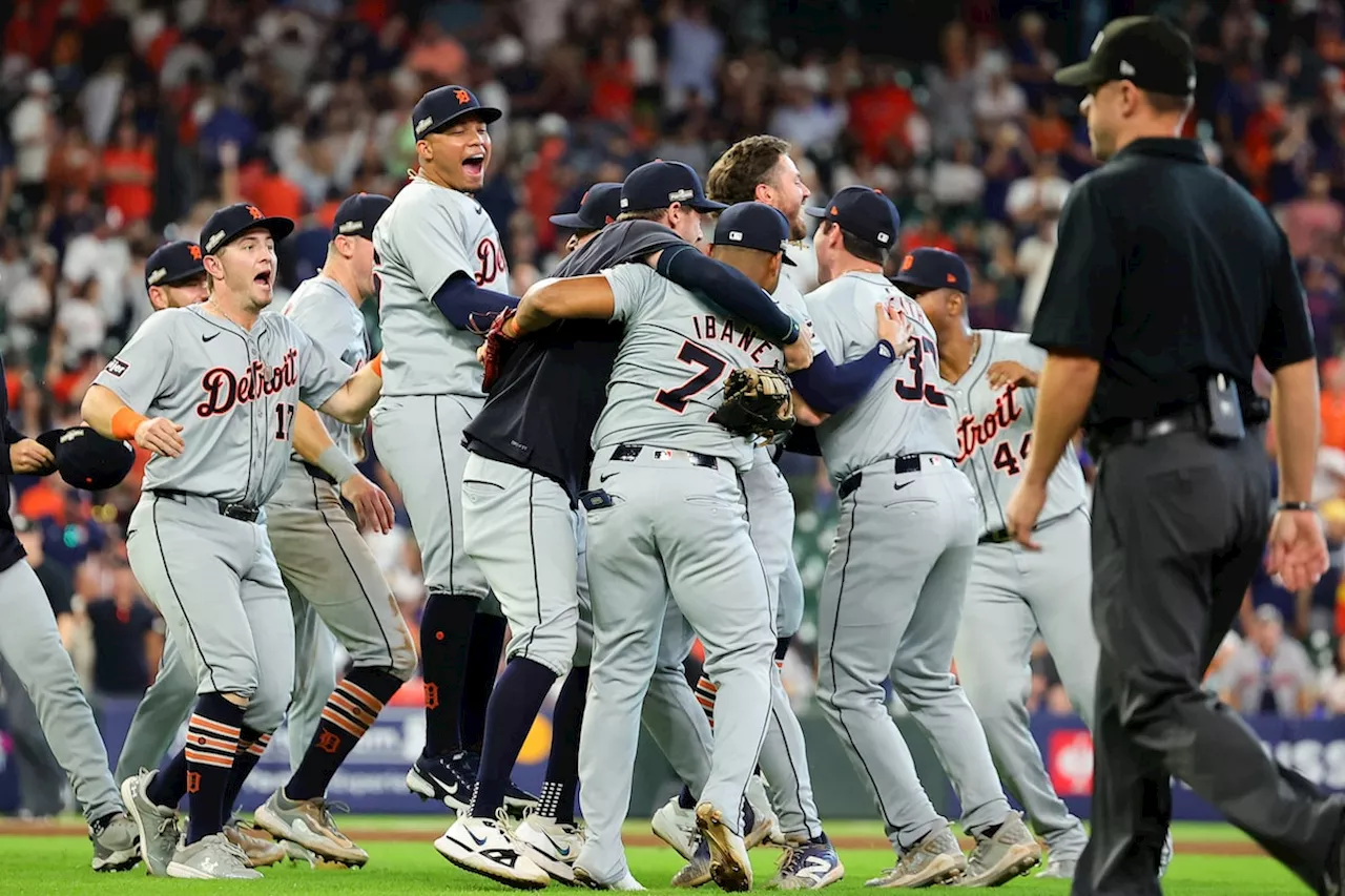 Tigers Sweep Astros in Wild Card Series, Advance to ALDS