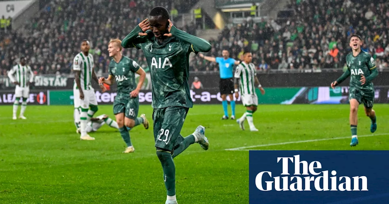 Tottenham Seal Fifth Straight Win With Hard-Fought Victory at Ferencvaros