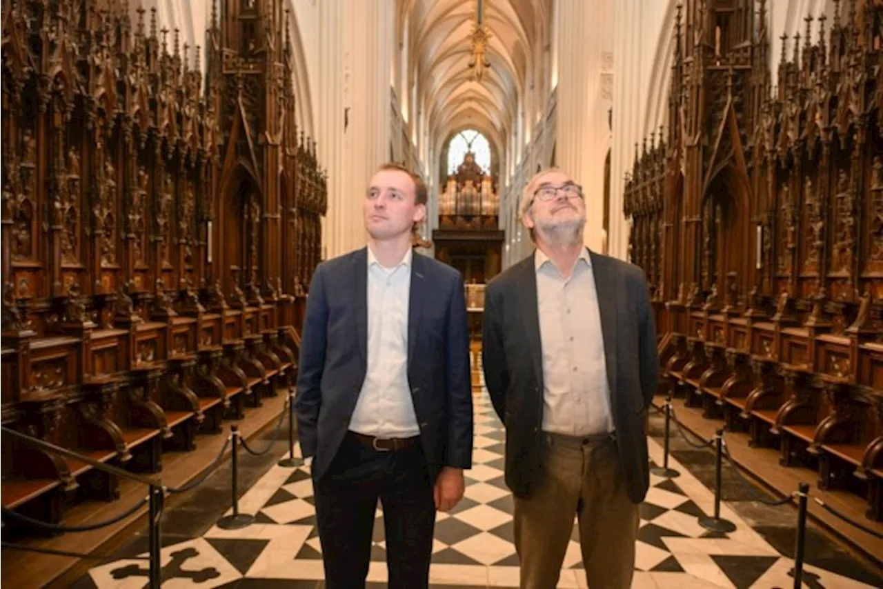 Antwerpse kathedraal bestaat 900 jaar, en de toekomst is rooskleurig volgens Albrecht en Guido: “Jonge mensen