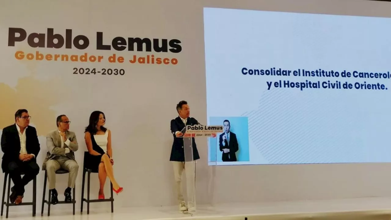 Pablo Lemus presenta gabinete de Salud en Jalisco, Salomón Chertorivski coordinará Comité Estatal