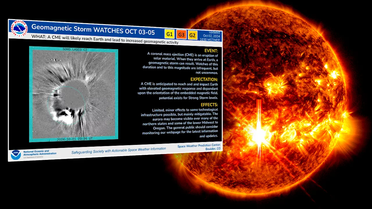 Nach gewaltigen Eruptionen - Sonnensturm-Warnung – das kommt jetzt auf die Erde zu