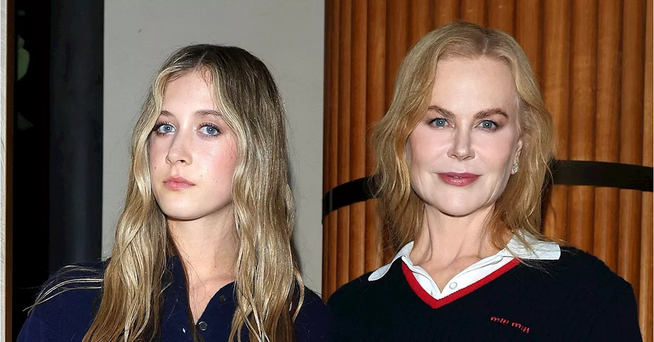 Nicole Kidman’s Look-Alike Daughter Made Her Runway Debut — And We’re Doing A Double Take