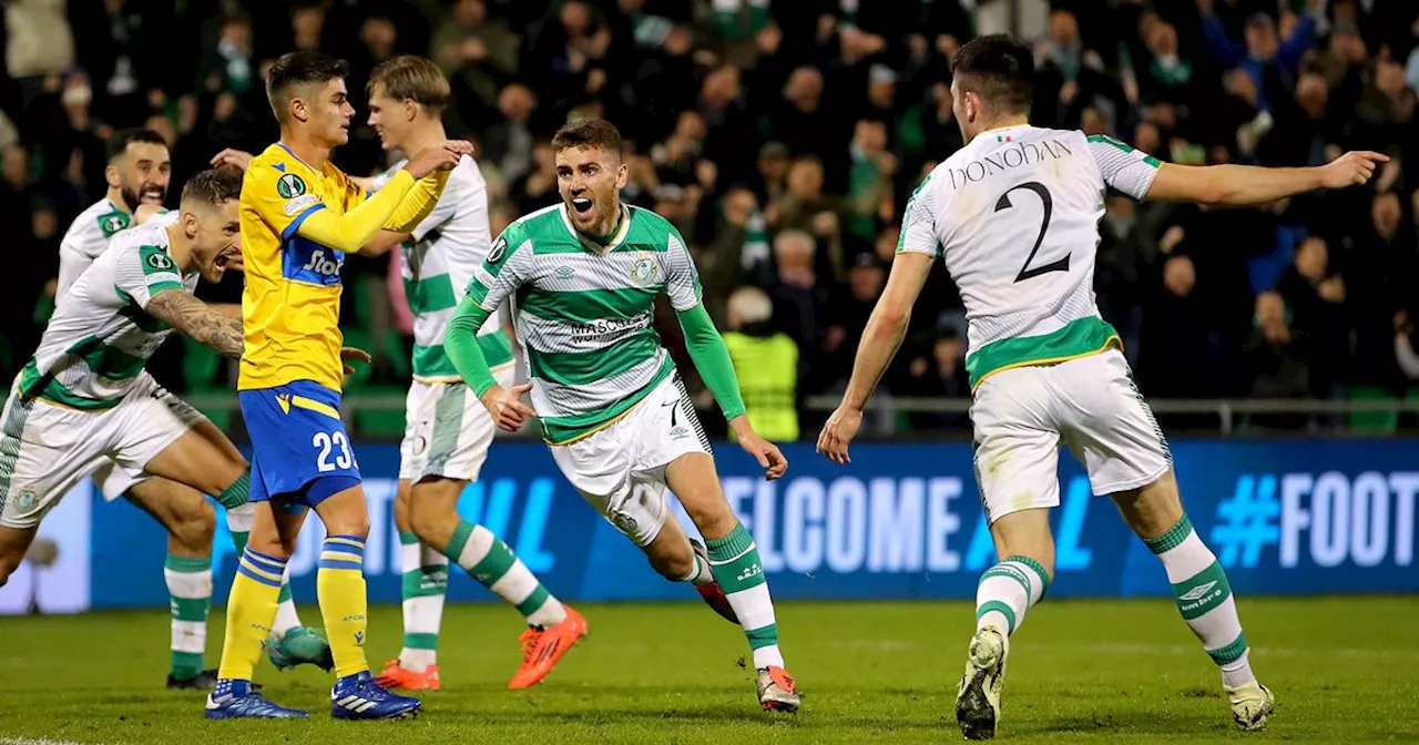 Shamrock Rovers goal hero Dylan Watts hails special European night