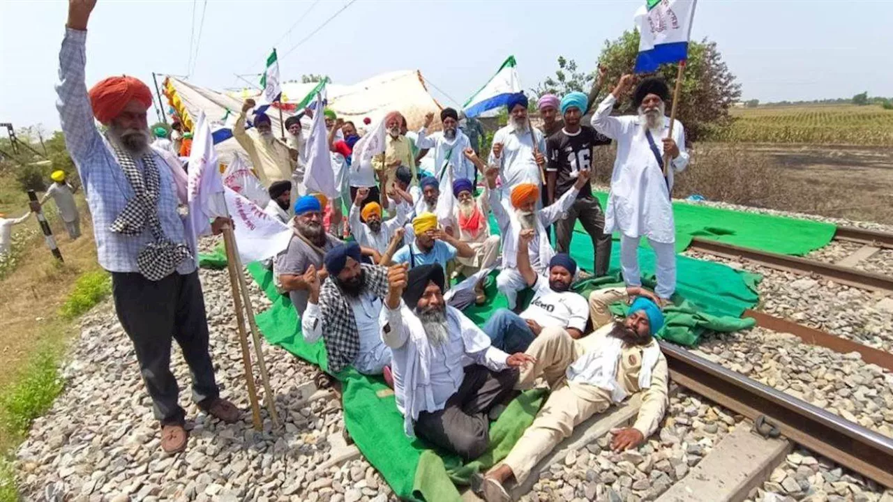 Farmers Protest: किसानों का तीन जगह रेल रोको प्रदर्शन आज, बढ़ेगी यात्रियों की समस्या, कई ट्रेनें रद्द और डायवर्ट