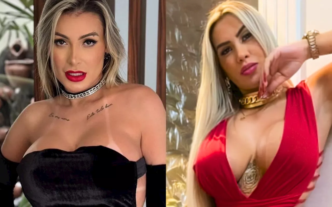 Confusão em festa de Andressa Urach termina com Juju Ferrari sendo expulsa