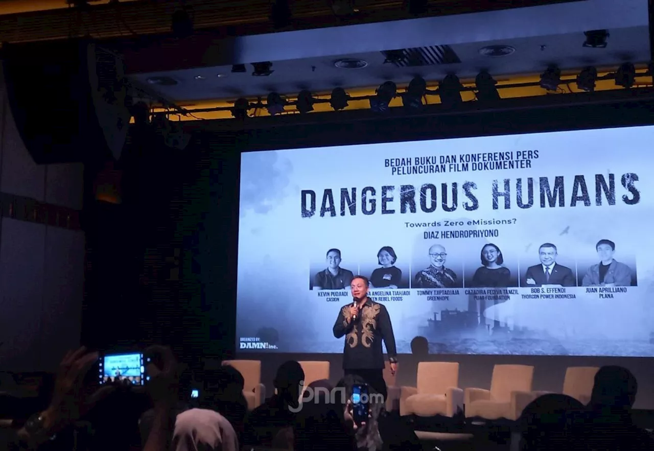 Diaz Hendropriyono Rilis Film Dokumenter 'Dangerous Humans: Towards Zero Emissions'