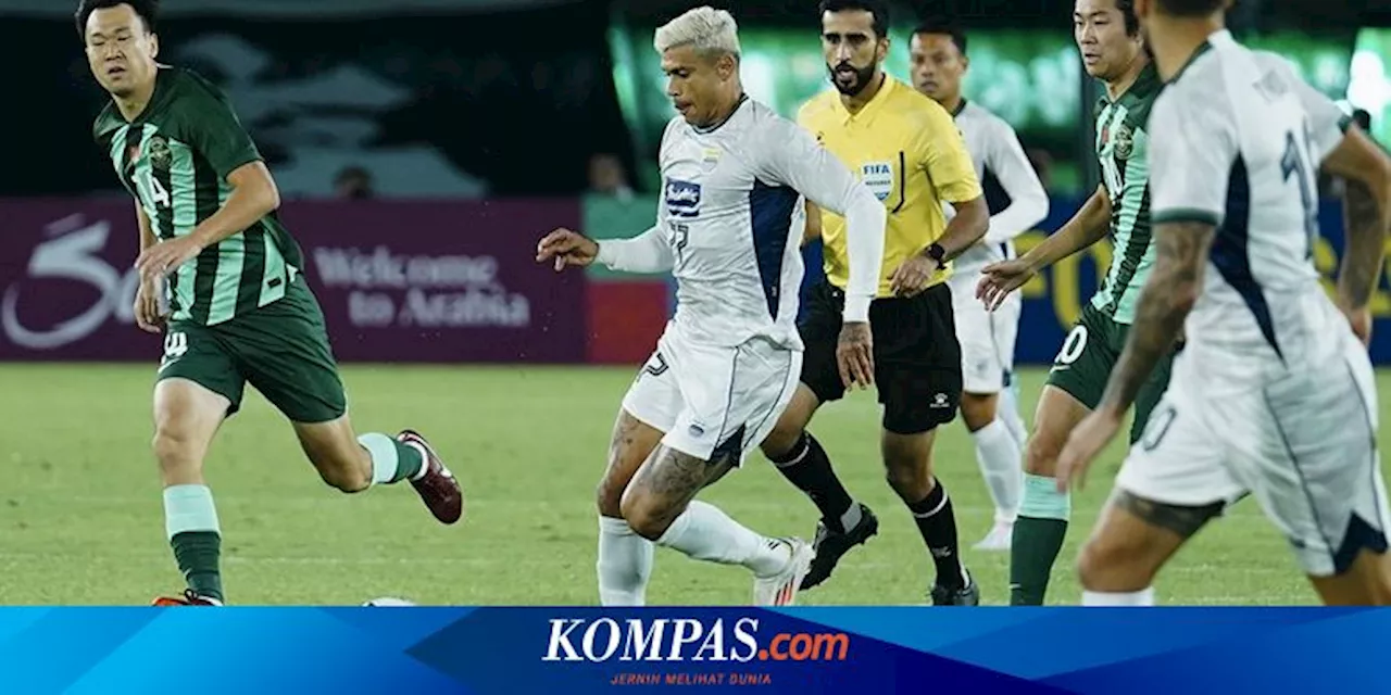 Hasil Zhejiang FC vs Persib 1-0, Maung Bandung Kalah Beruntun di ACL 2