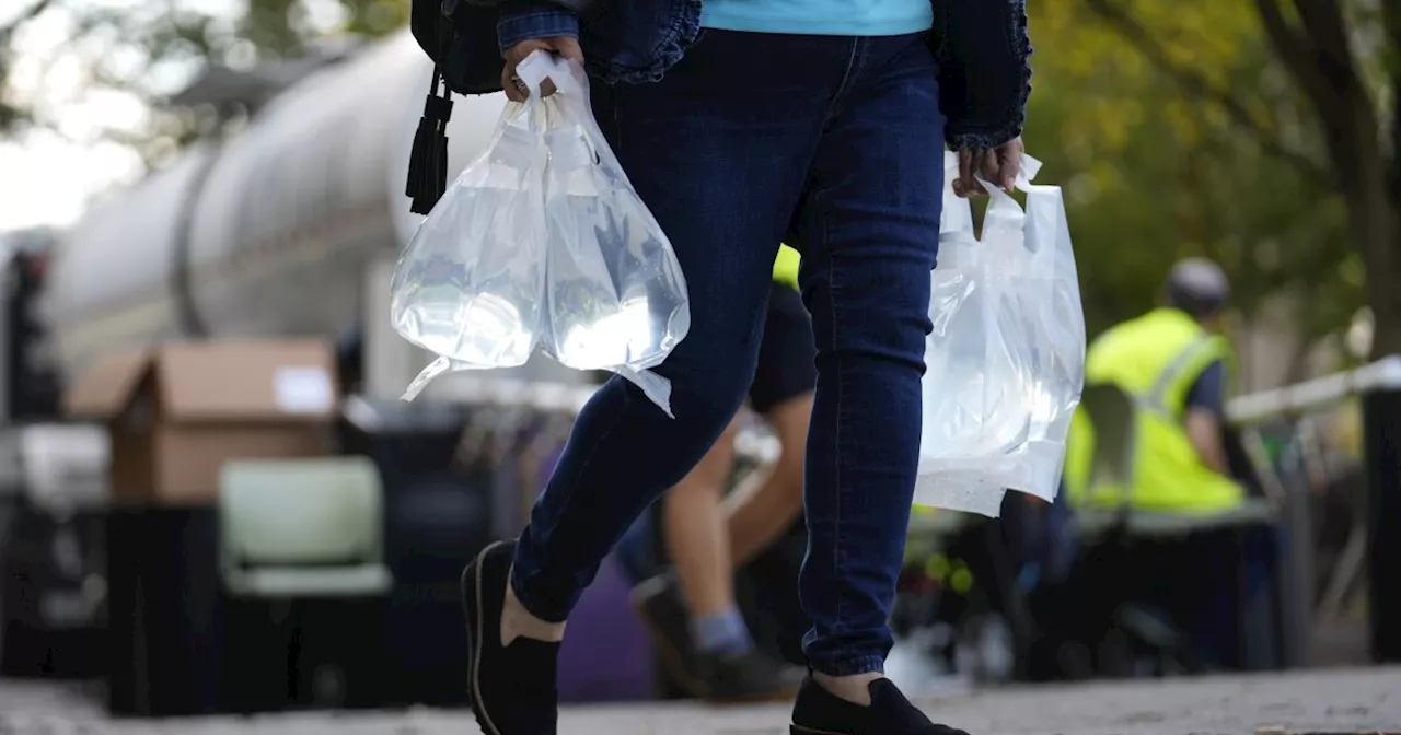 In Asheville, N.C., many residents may be without drinking water for weeks