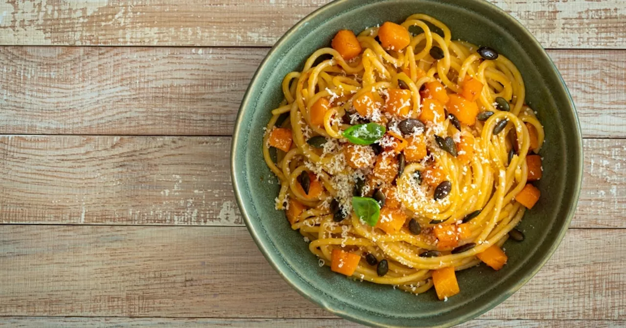 Herbstliche Spaghetti mit Kürbis