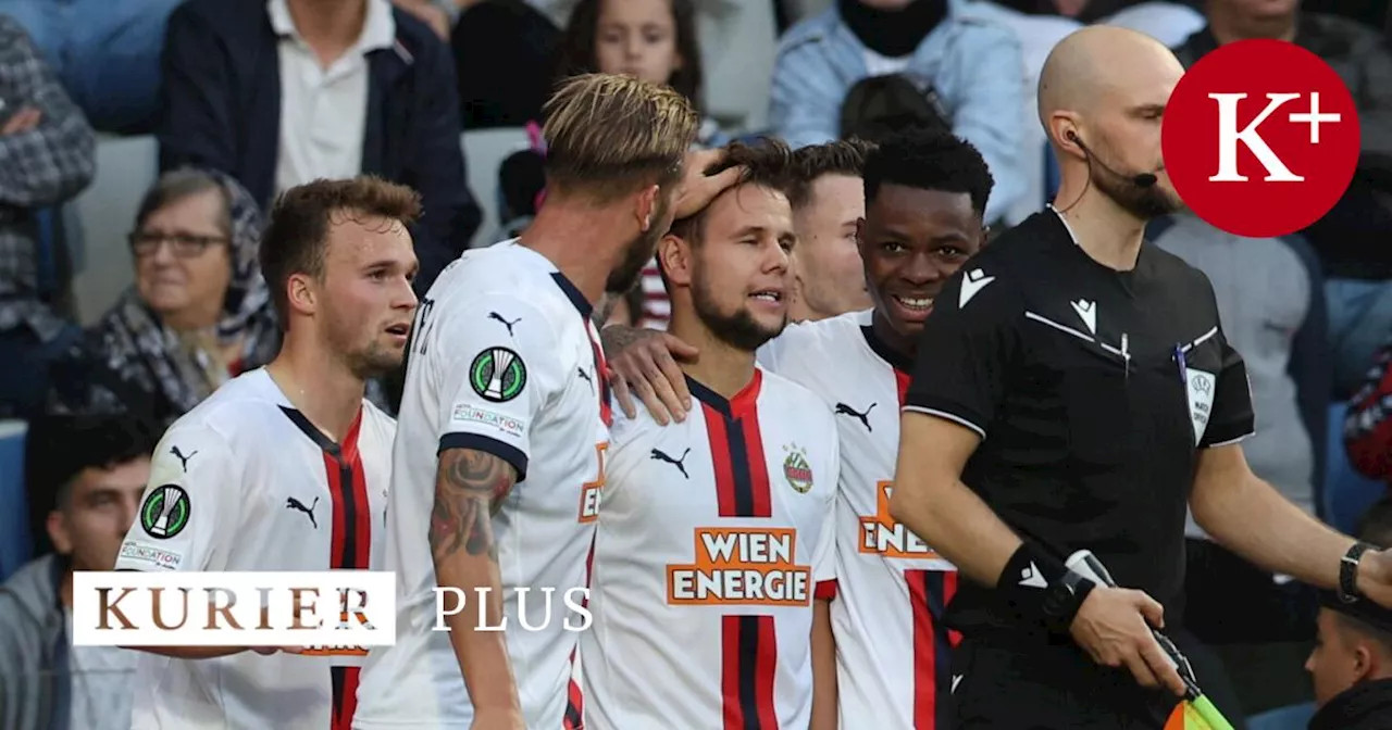 Rapid-Matchwinner Schaub: 'Eine große Last ist von mir abgefallen