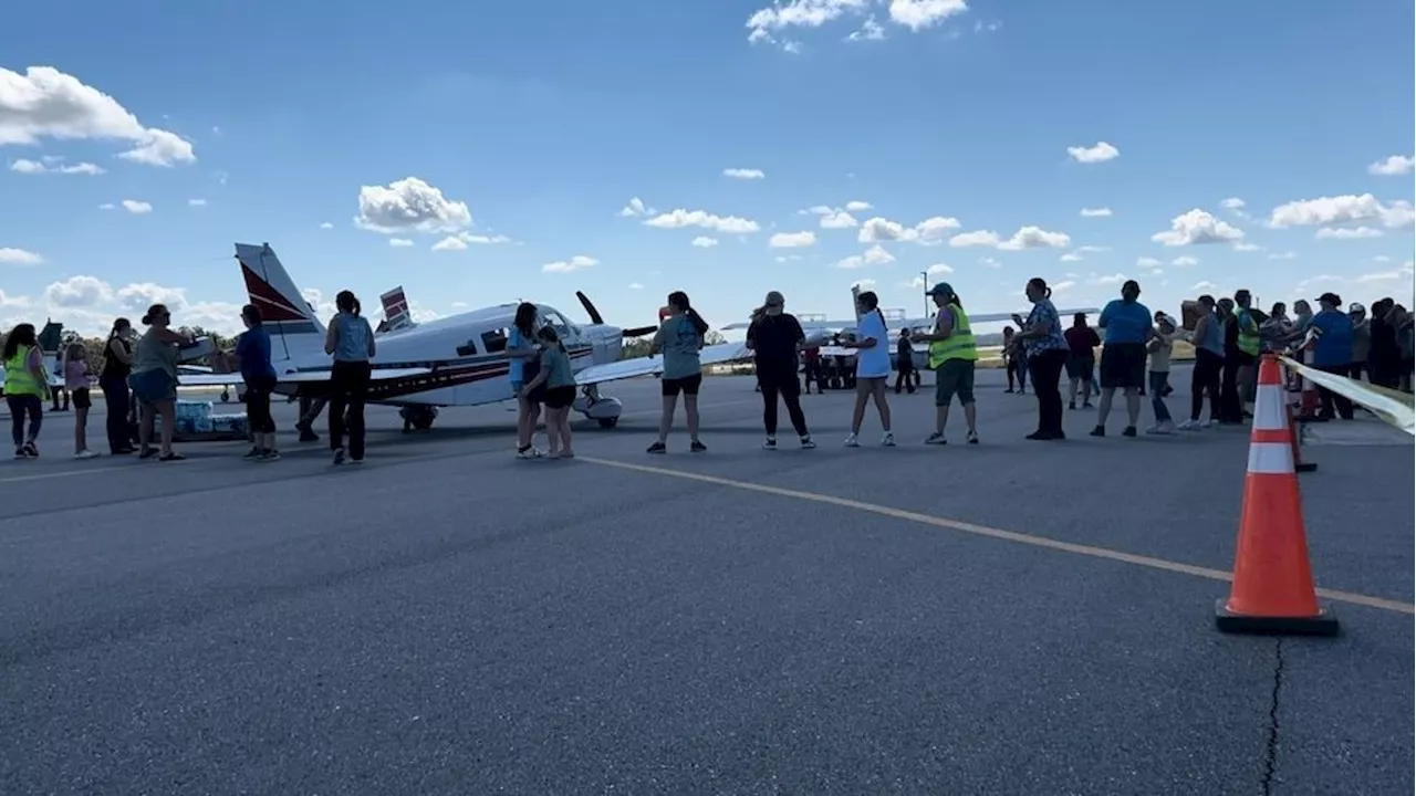 'Putting feet in action': More than 160 flights bring vital supplies to WNC post-Helene