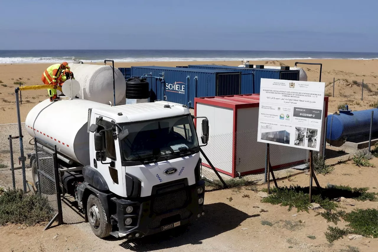 Au Maroc, des stations de dessalement mobiles pour étancher la soif des zones reculées