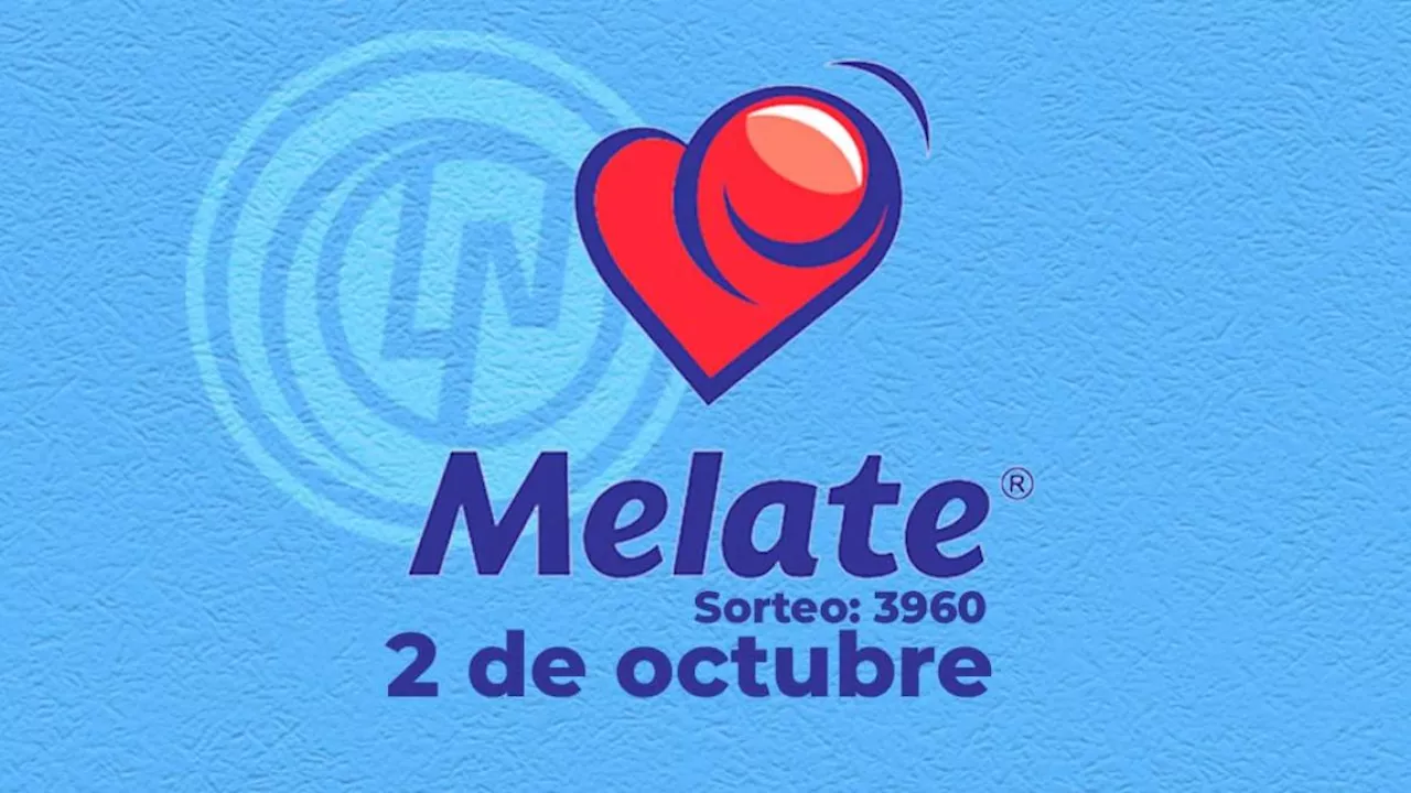 Resultados del Melate, Revancha y Revanchita sorteo 3960 | 2 de octubre del 2024